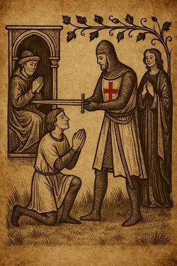 Der Tag, an dem ein Schwerthieb dich zum Ritter machte